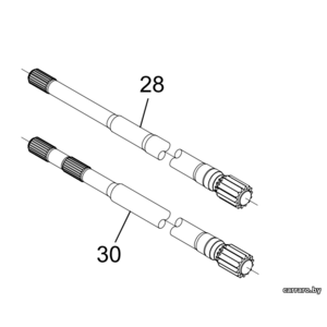 111.06.011.01 Полуось